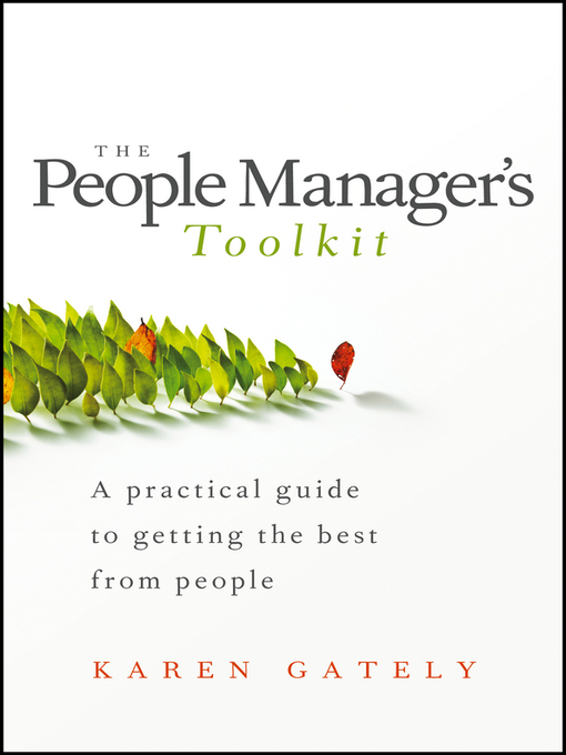 Title details for The People Manager's Tool Kit by Karen Gately - Available